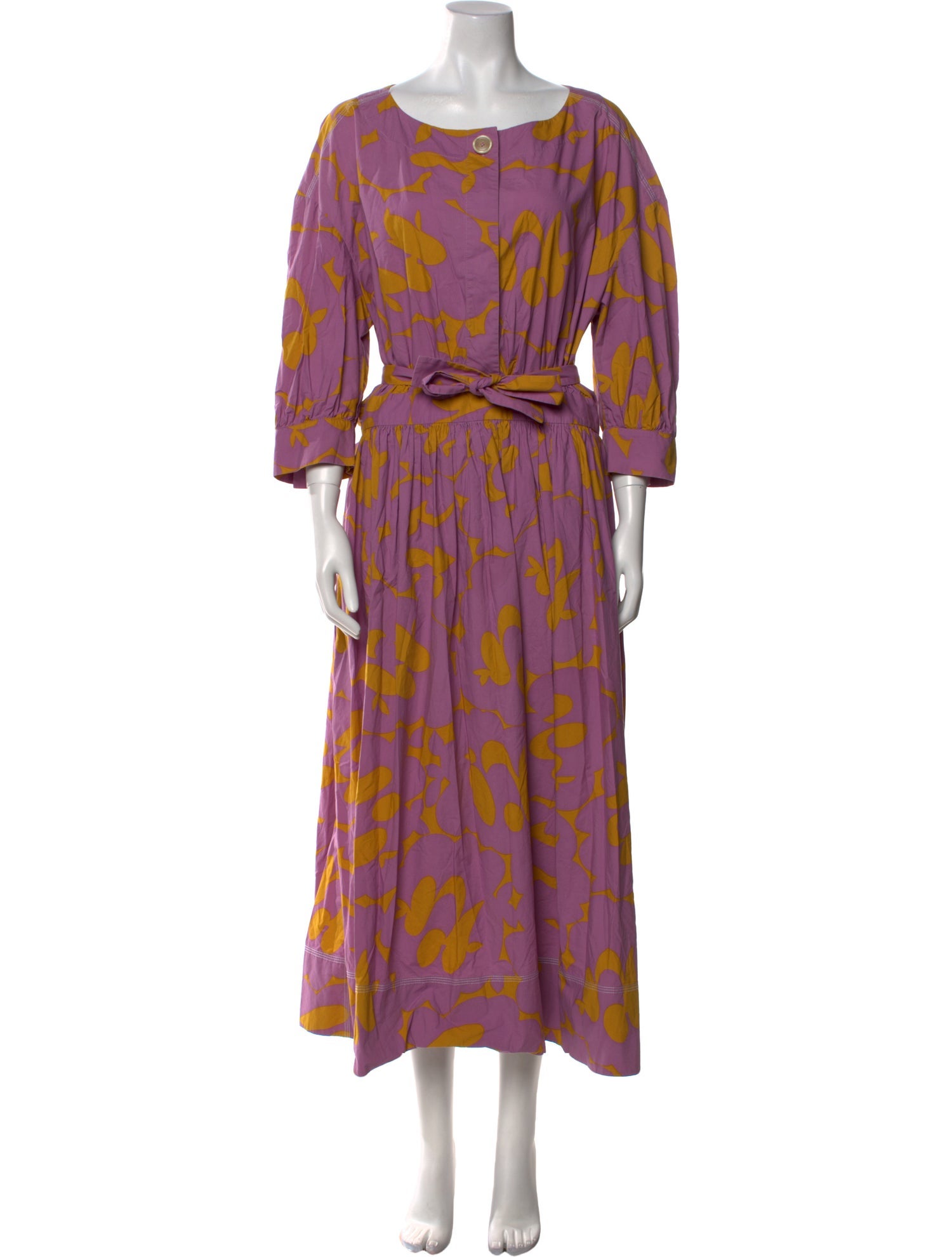 Marni Printed Long Dress