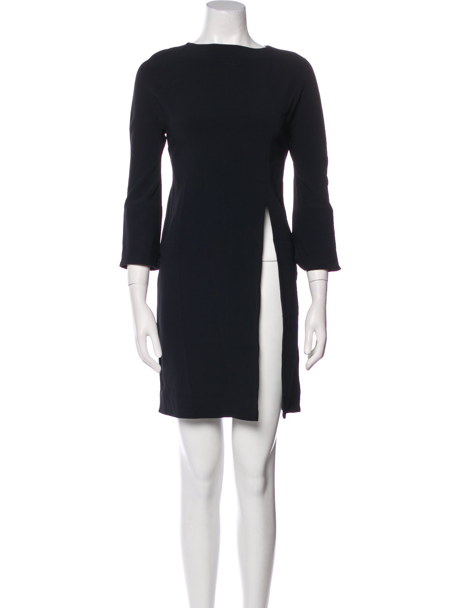 Marni Bateau Neckline Mini Dress