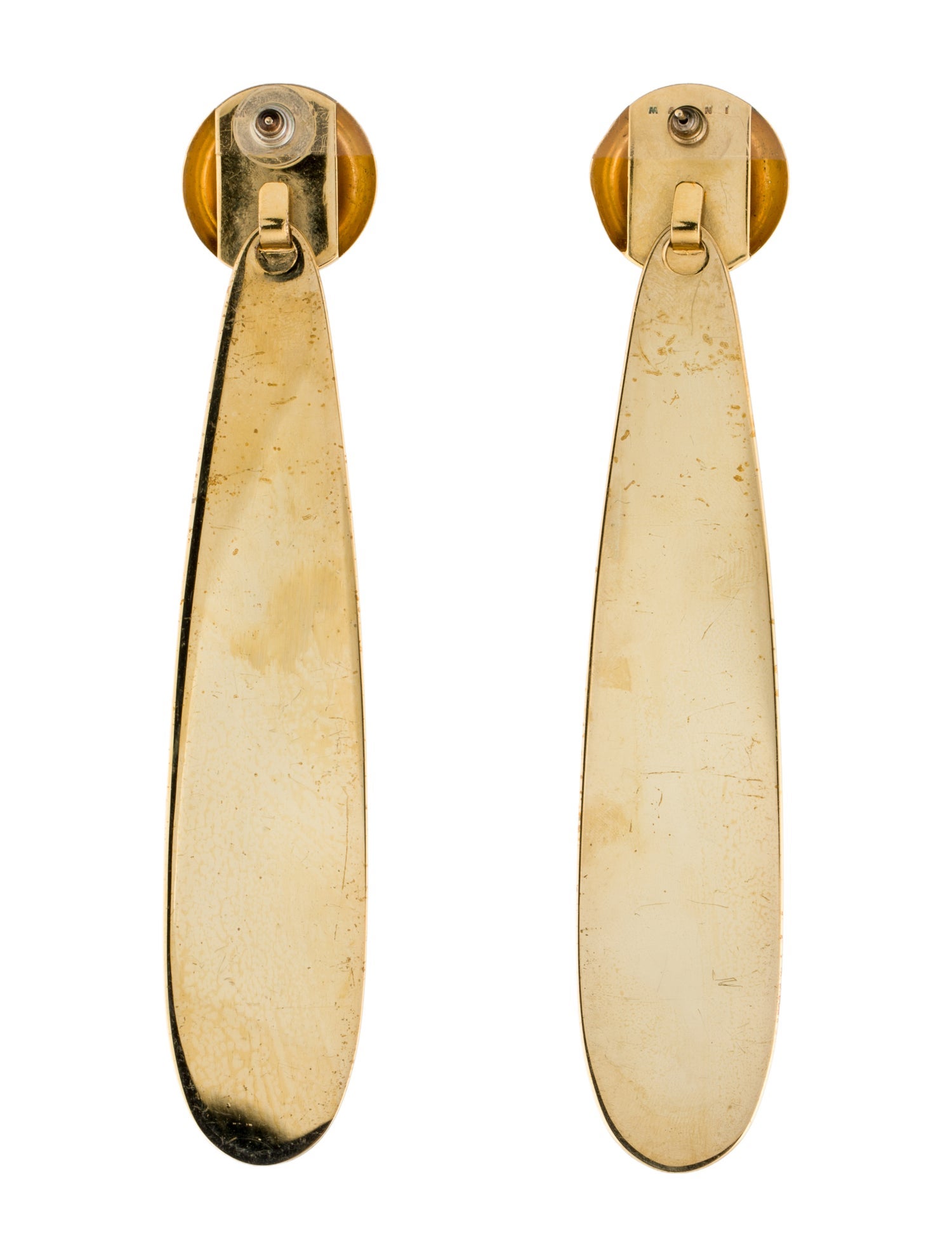 Marni Elongated Drop Earrings