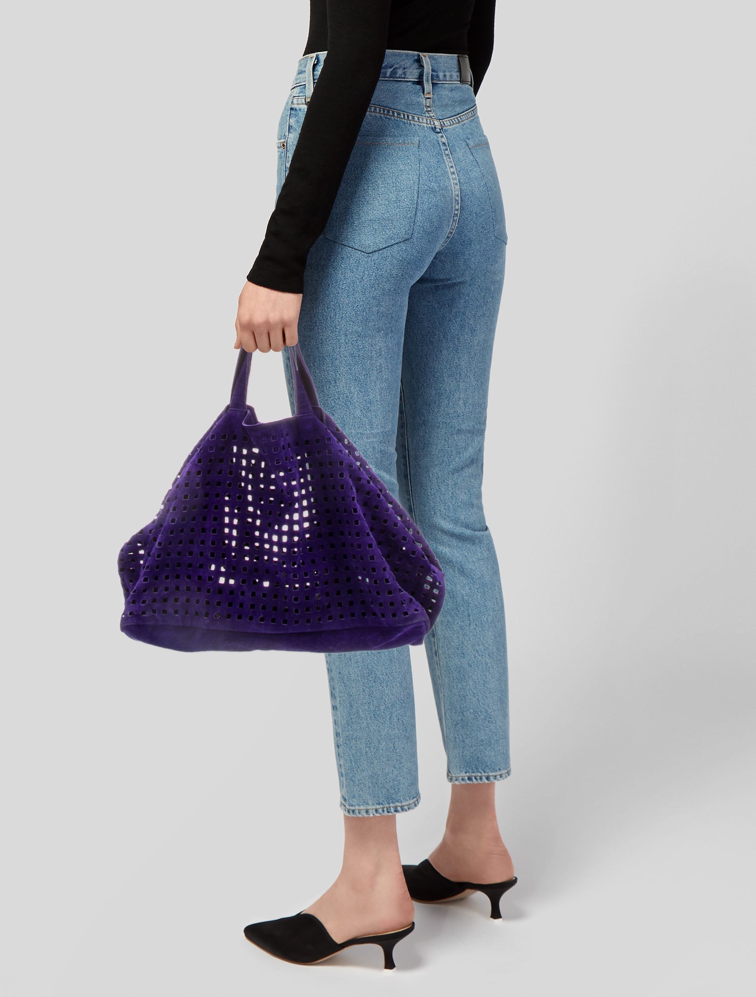 Marni Suede Top Handle Bag