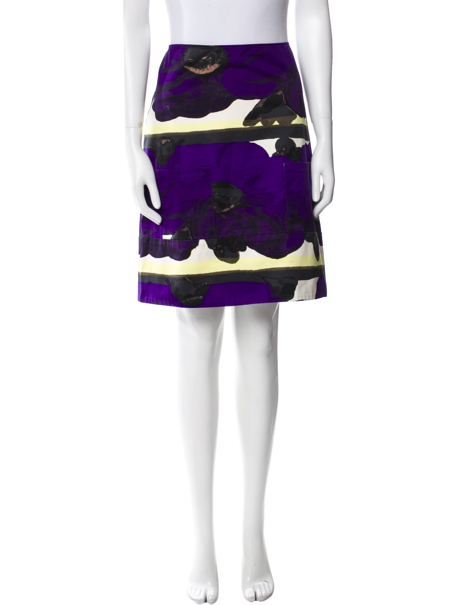 Marni Printed Knee-Length Skirt