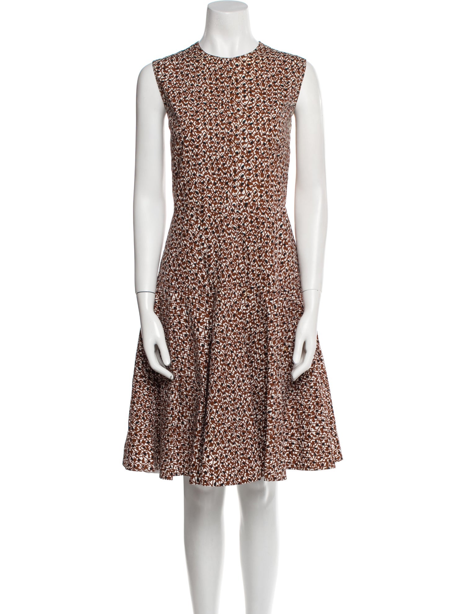Marni Printed Knee-Length Dress