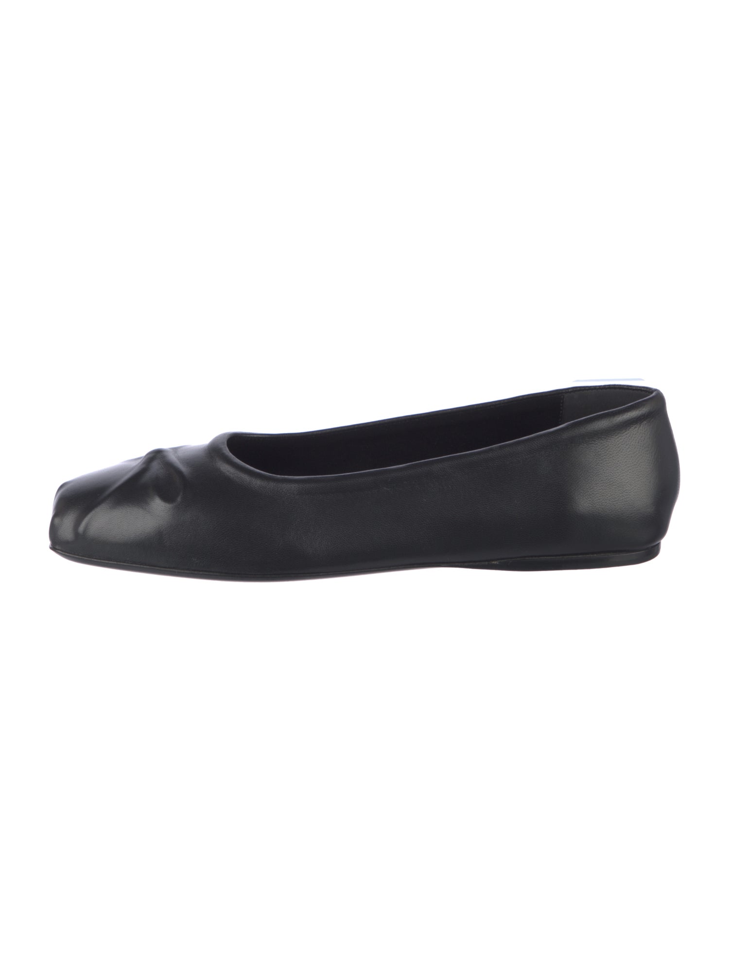 Marni Leather Bow Accents Ballet Flats