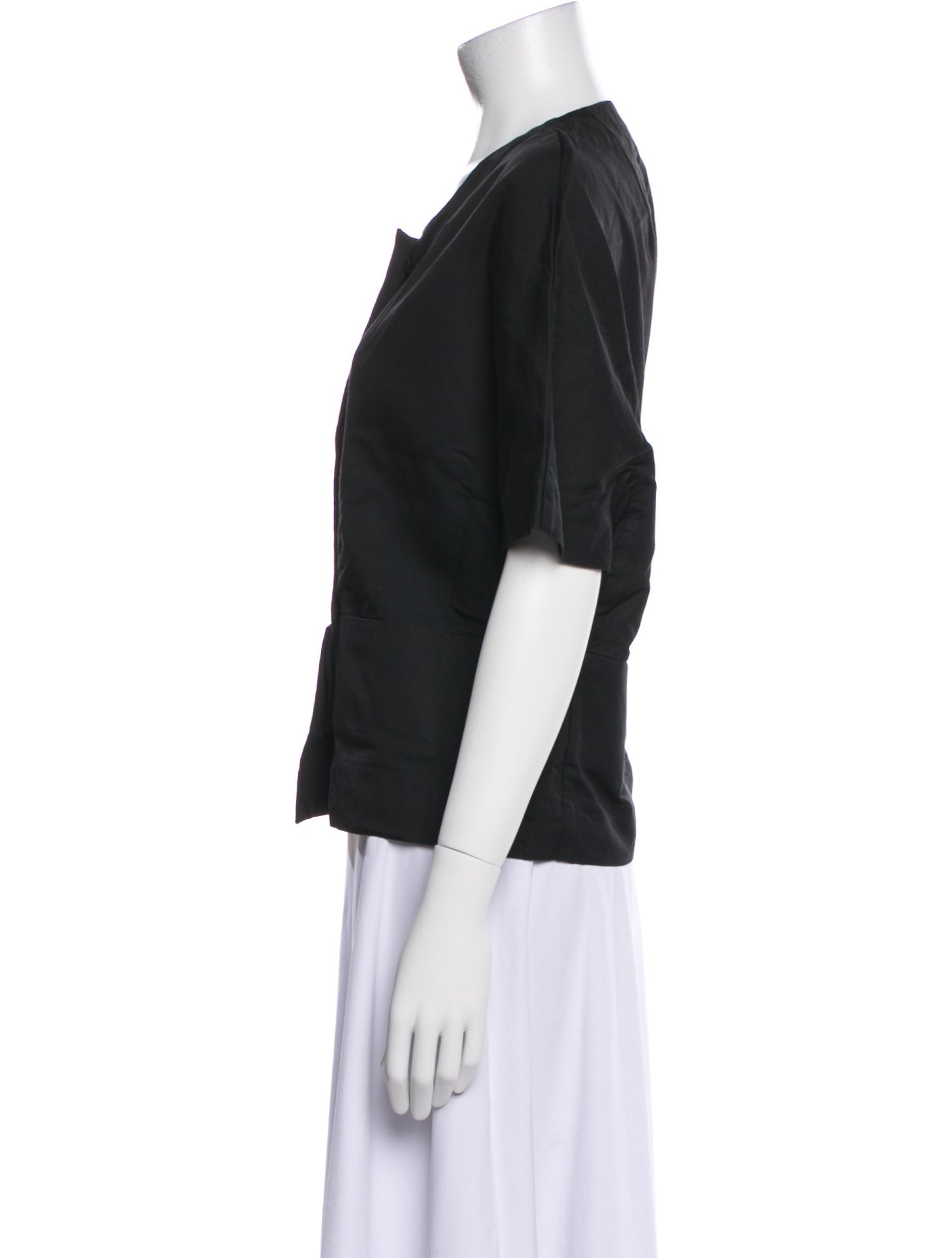 Marni Scoop Neck Short Sleeve Top