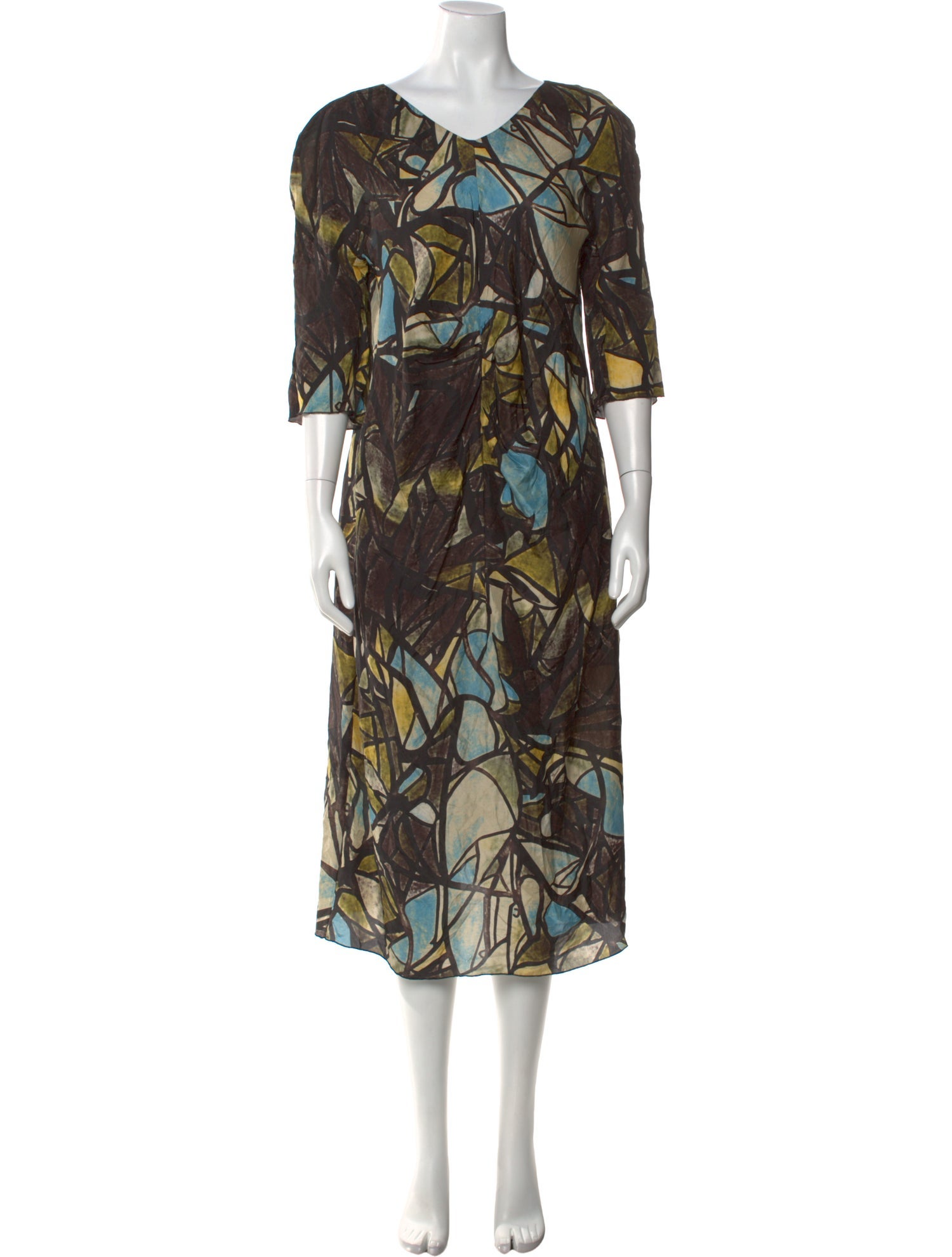 Marni Silk Midi Length Dress