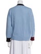 Marni Cashmere Colorblock Pattern Sweater