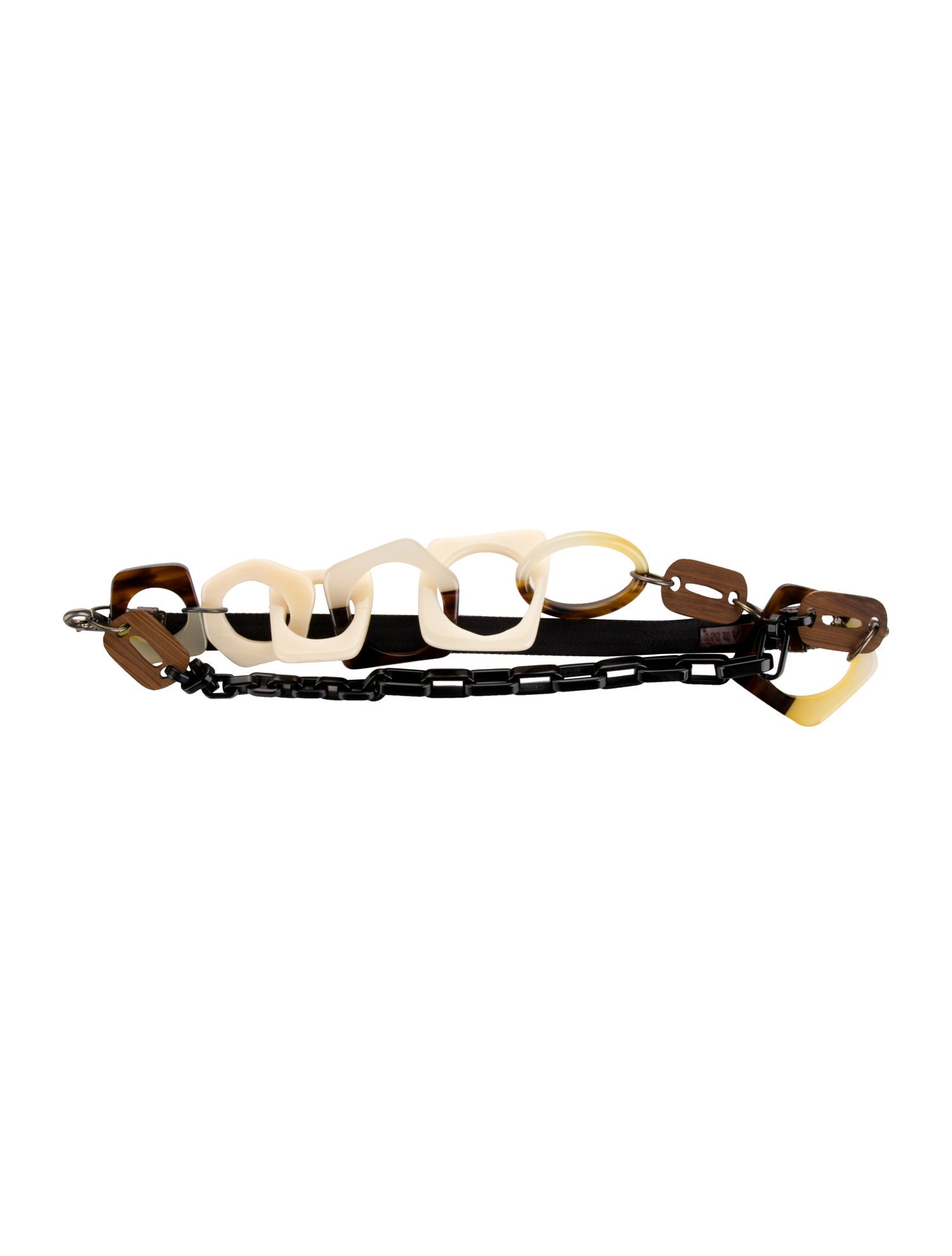 Marni Skinny Leather Belt
