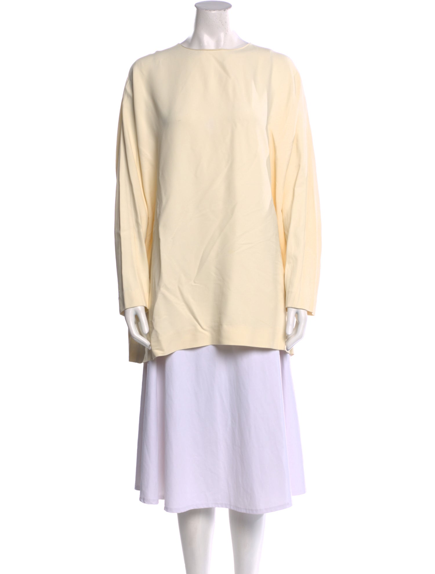 Marni Bateau Neckline Long Sleeve Tunic