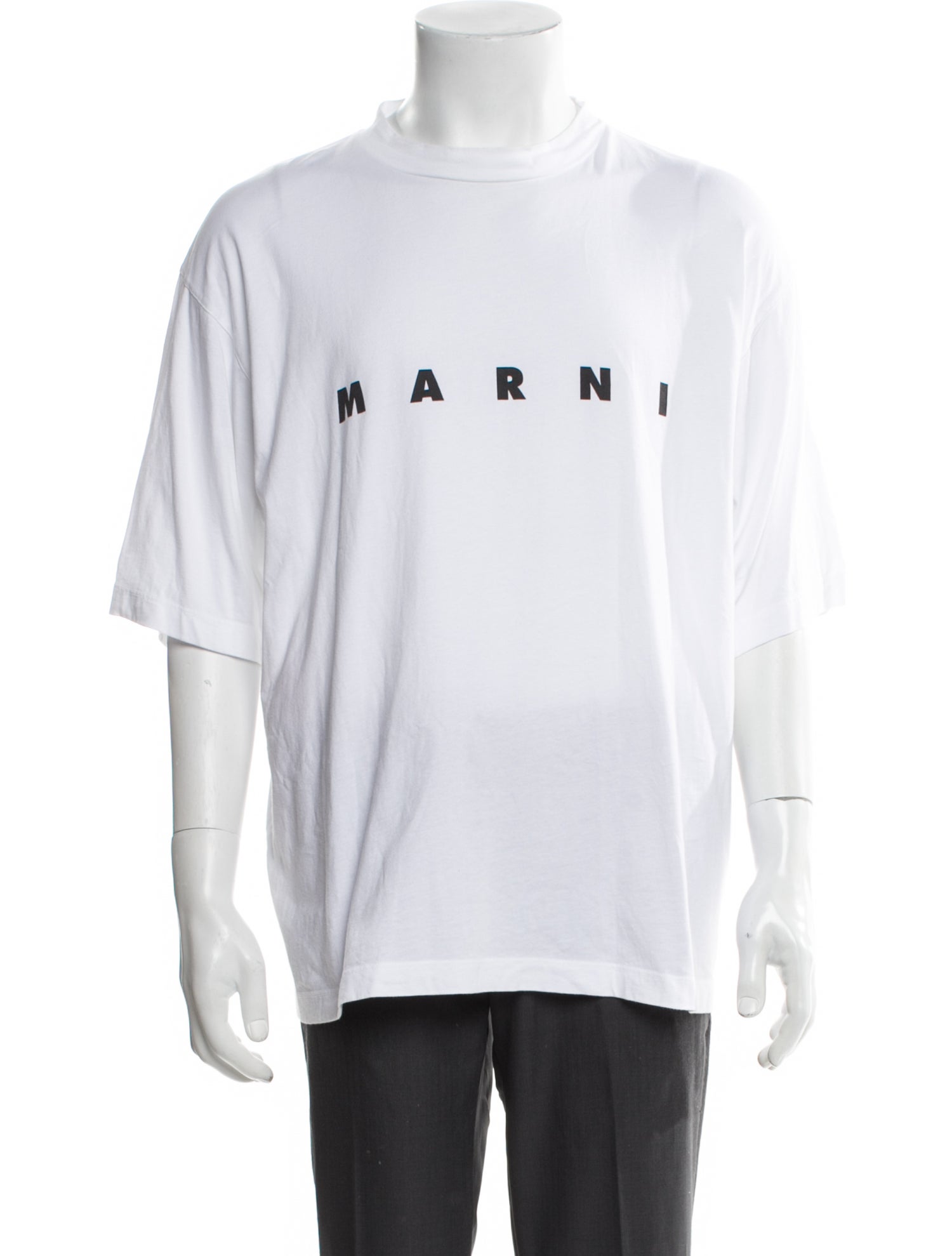 Marni Graphic Print Crew Neck T-Shirt