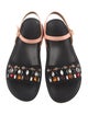Marni Suede Colorblock Pattern Sandals