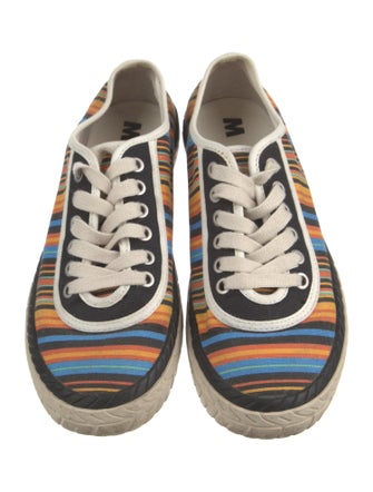 Marni Canvas Printed Sneakers