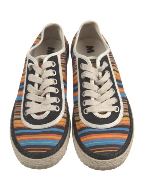Marni Canvas Printed Sneakers