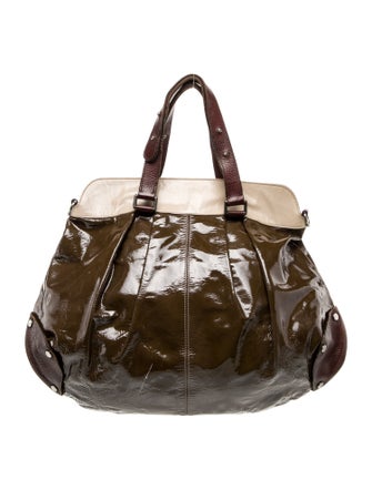 Marni Patent Leather Top Handle Bag