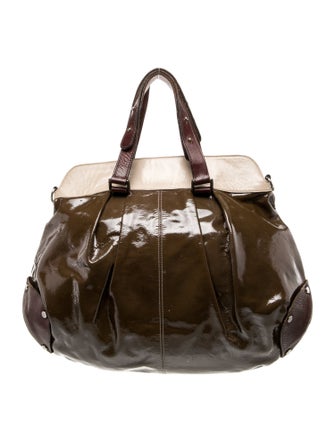 Marni Patent Leather Top Handle Bag
