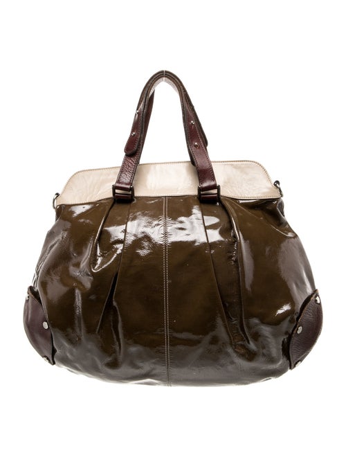 Marni Patent Leather Top Handle Bag