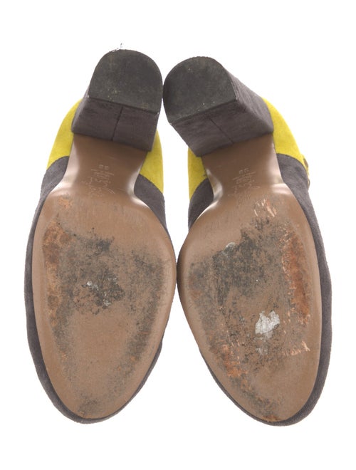 Marni Suede Colorblock Pattern Boots