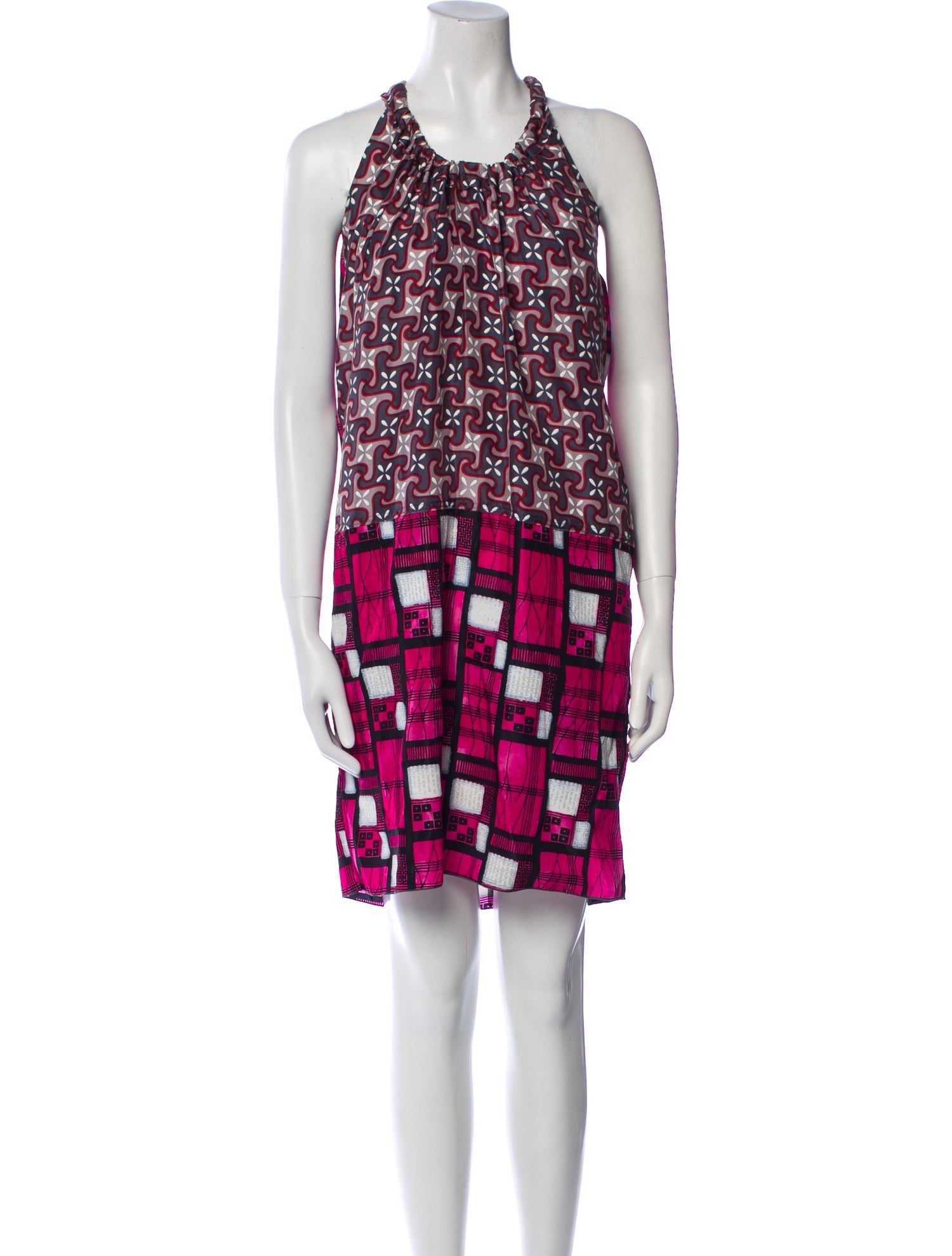 Marni Printed Knee-Length Dress