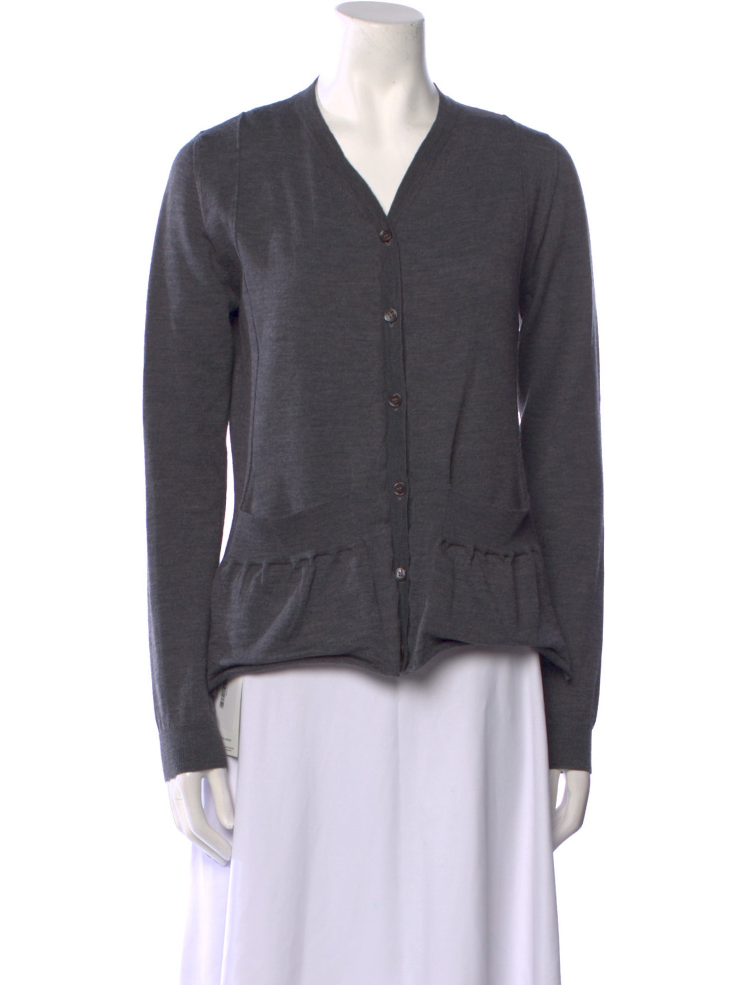 Marni Virgin Wool V-Neck Sweater