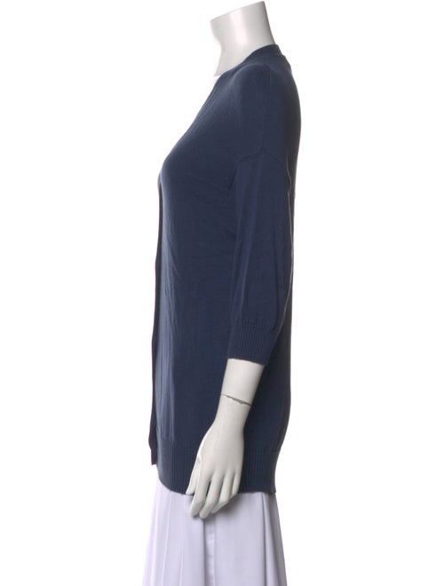 Marni V-Neck Three-Quarter Sleeve Tunic