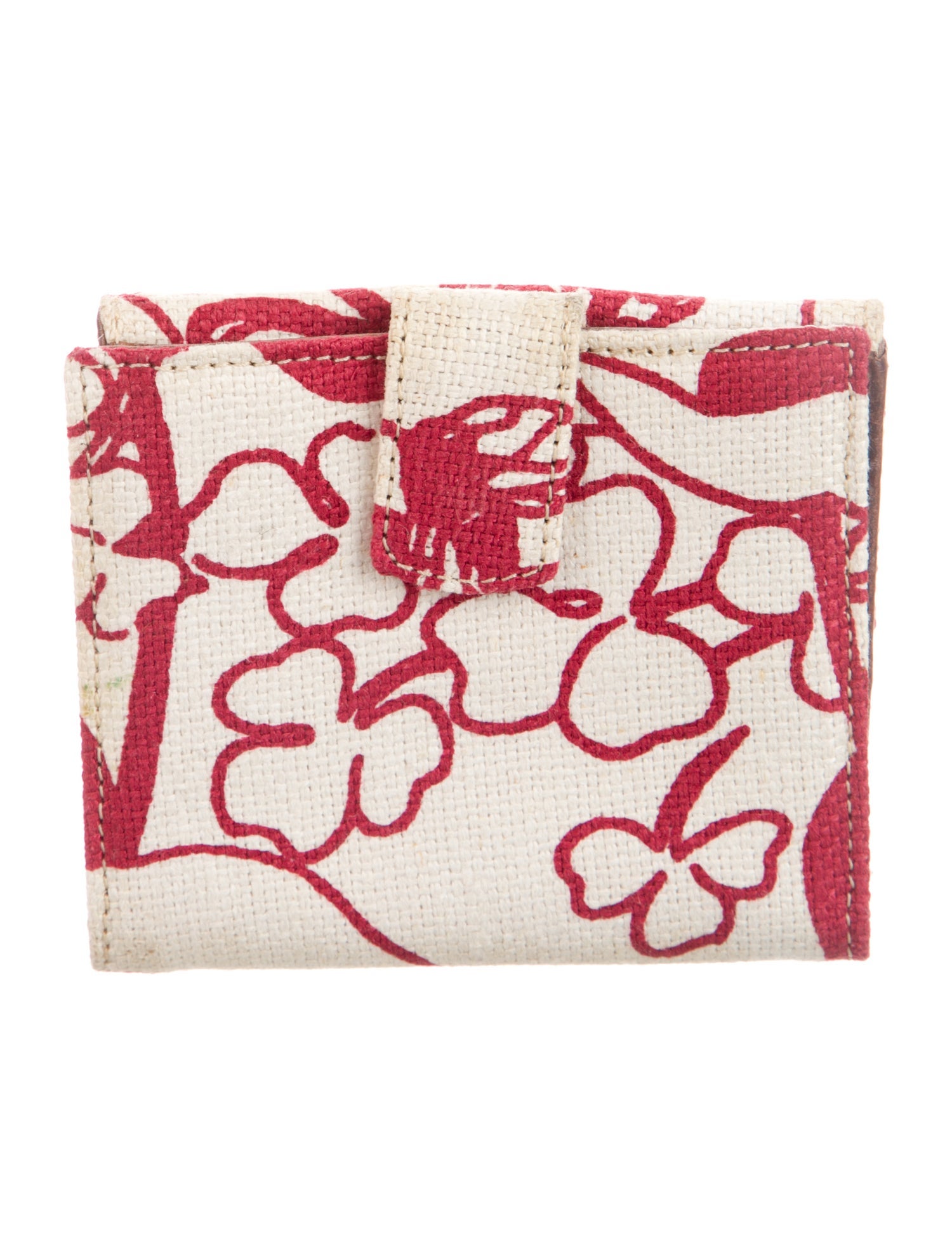 Marni Canvas Printed Trifold Wallet