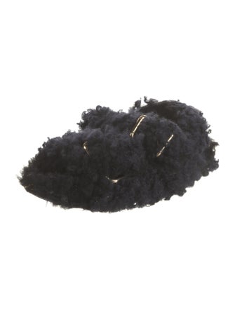 Marni Lambswool Slides