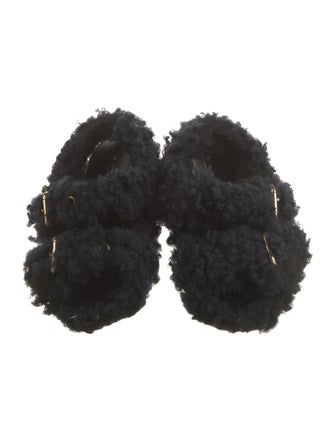 Marni Lambswool Slides