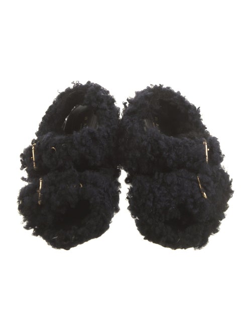 Marni Lambswool Slides