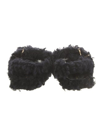 Marni Lambswool Slides