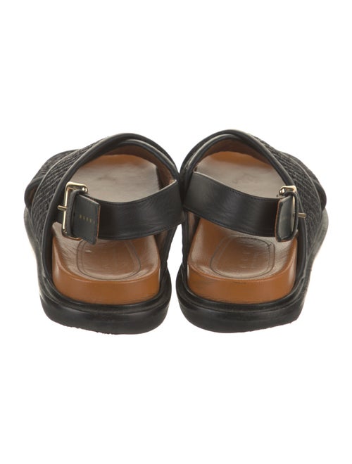 Marni Straw Slingback Sandals