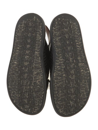 Marni Straw Slingback Sandals