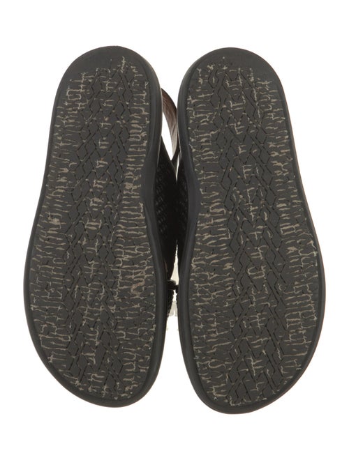 Marni Straw Slingback Sandals