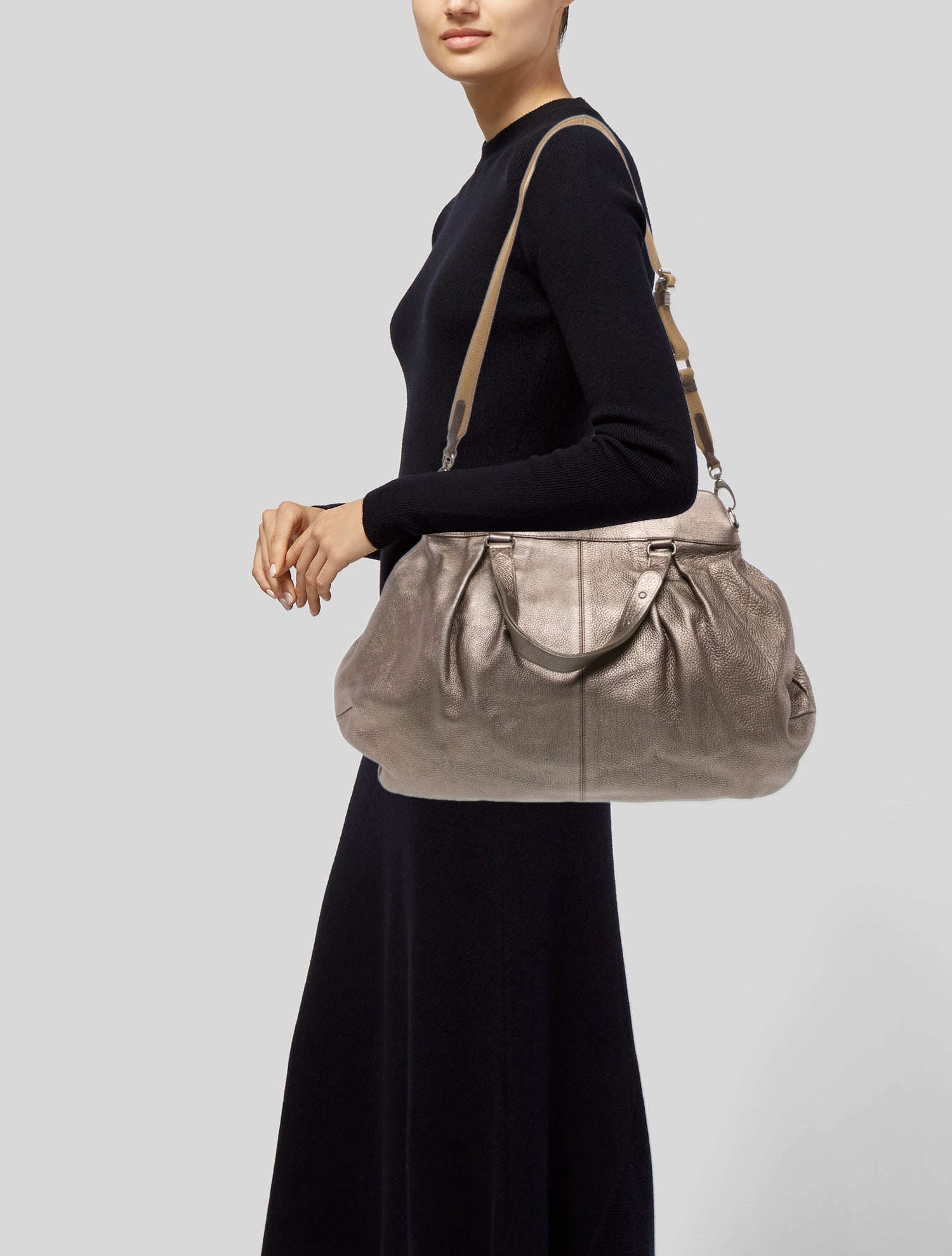 Marni Leather Top Handle Bag