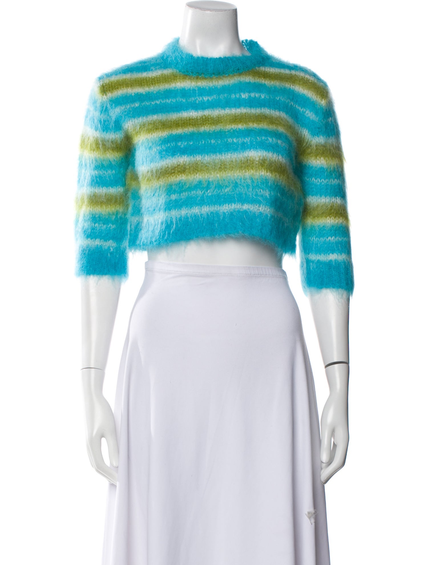 Marni Mohair Striped Sweater