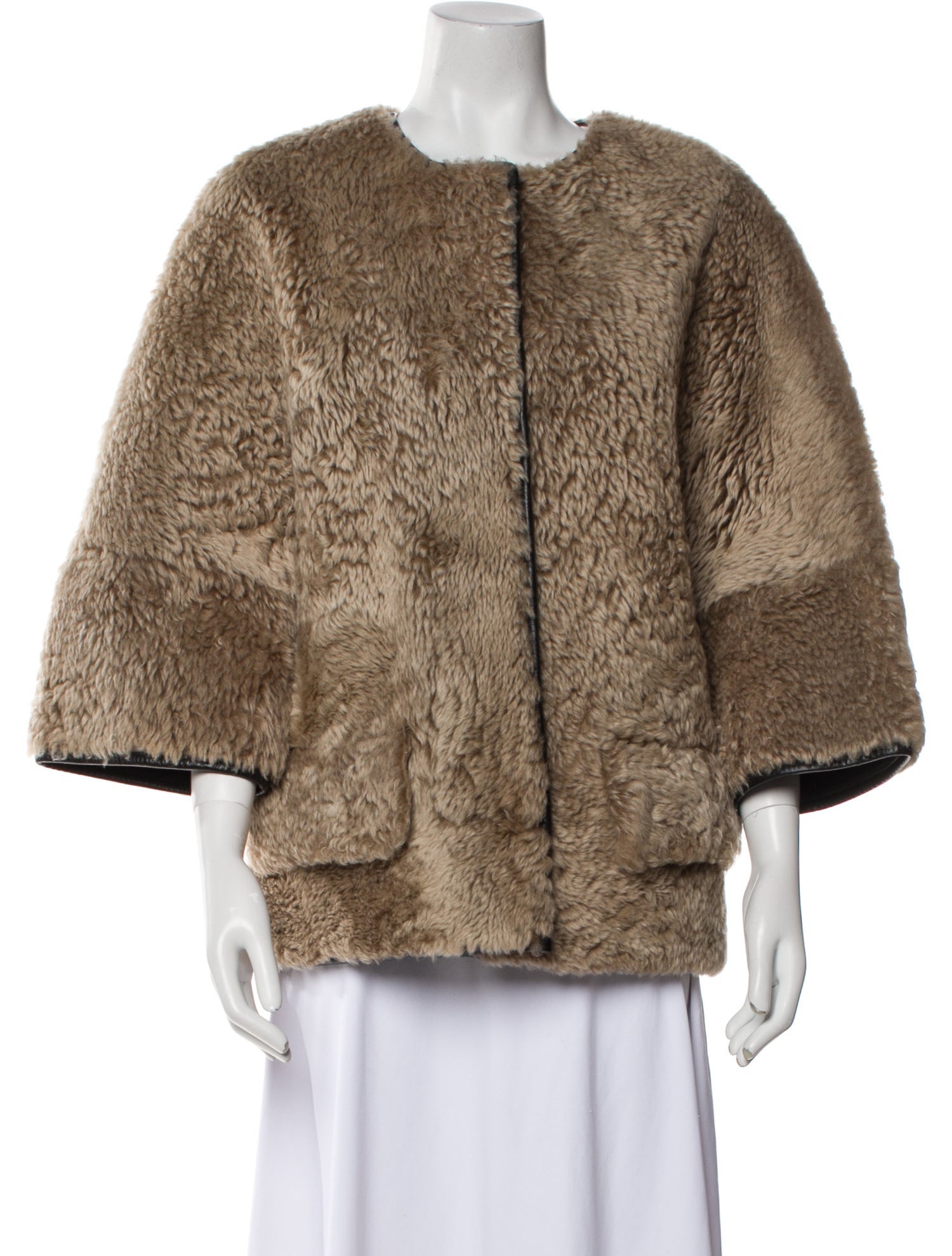 Marni Lamb Fur Fur Jacket