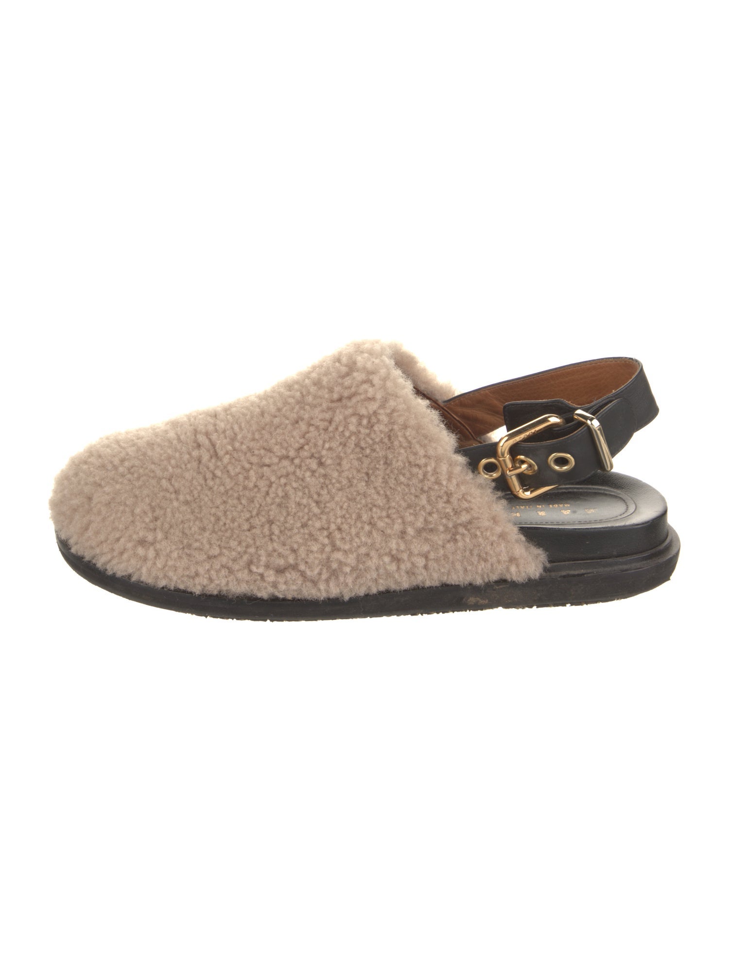 Marni Shearling Sandals
