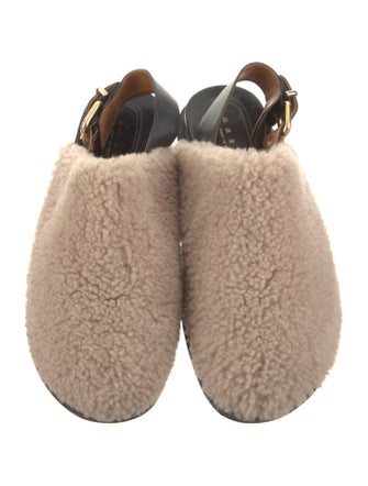 Marni Shearling Sandals