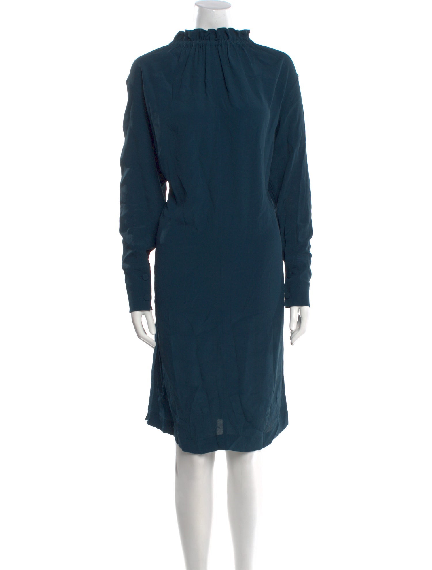 Marni Mock Neck Mini Dress