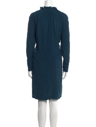 Marni Mock Neck Mini Dress