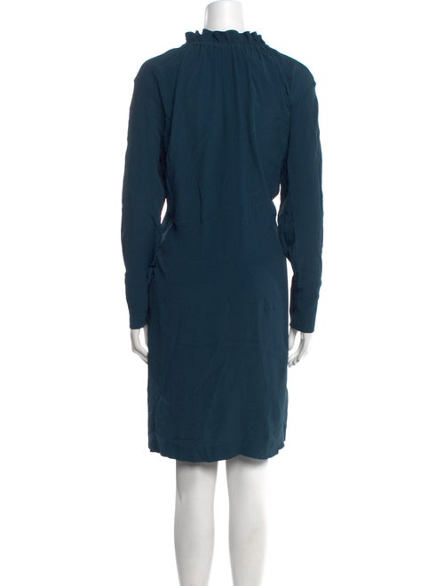 Marni Mock Neck Mini Dress