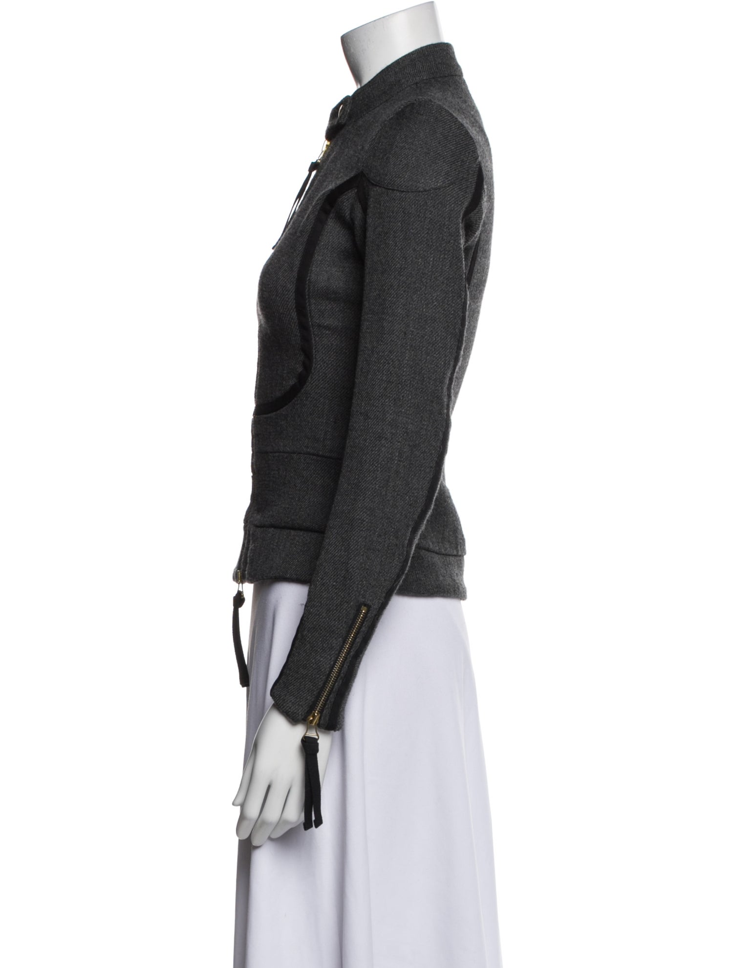 Marni Virgin Wool Striped Jacket