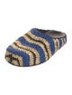 Marni Raffia Striped Mules
