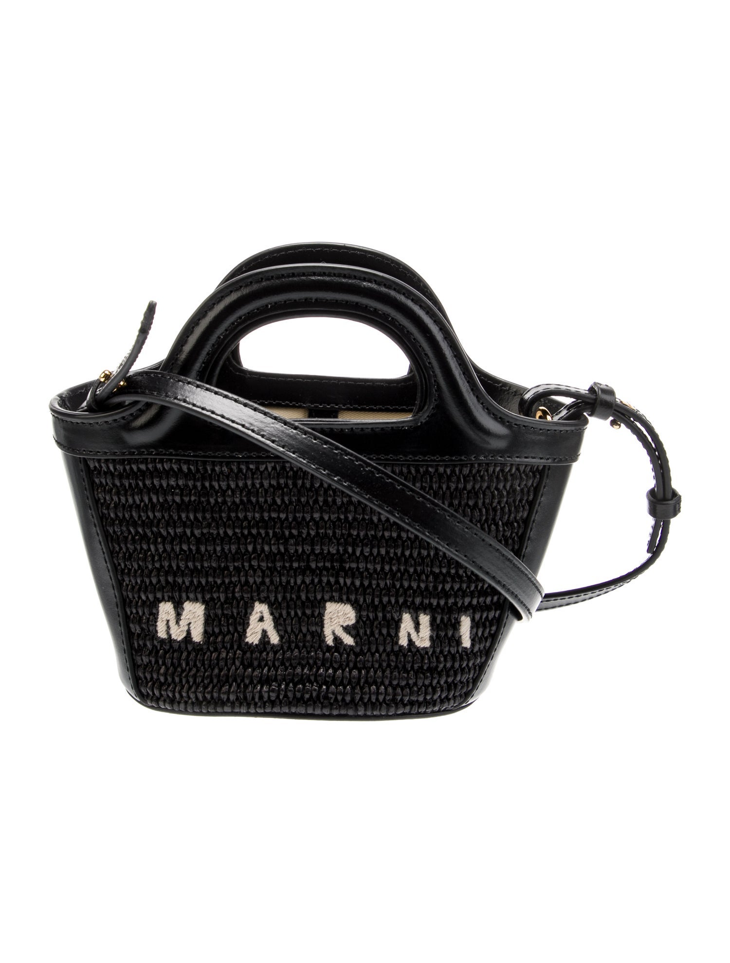 Marni Raffia Crossbody Bag