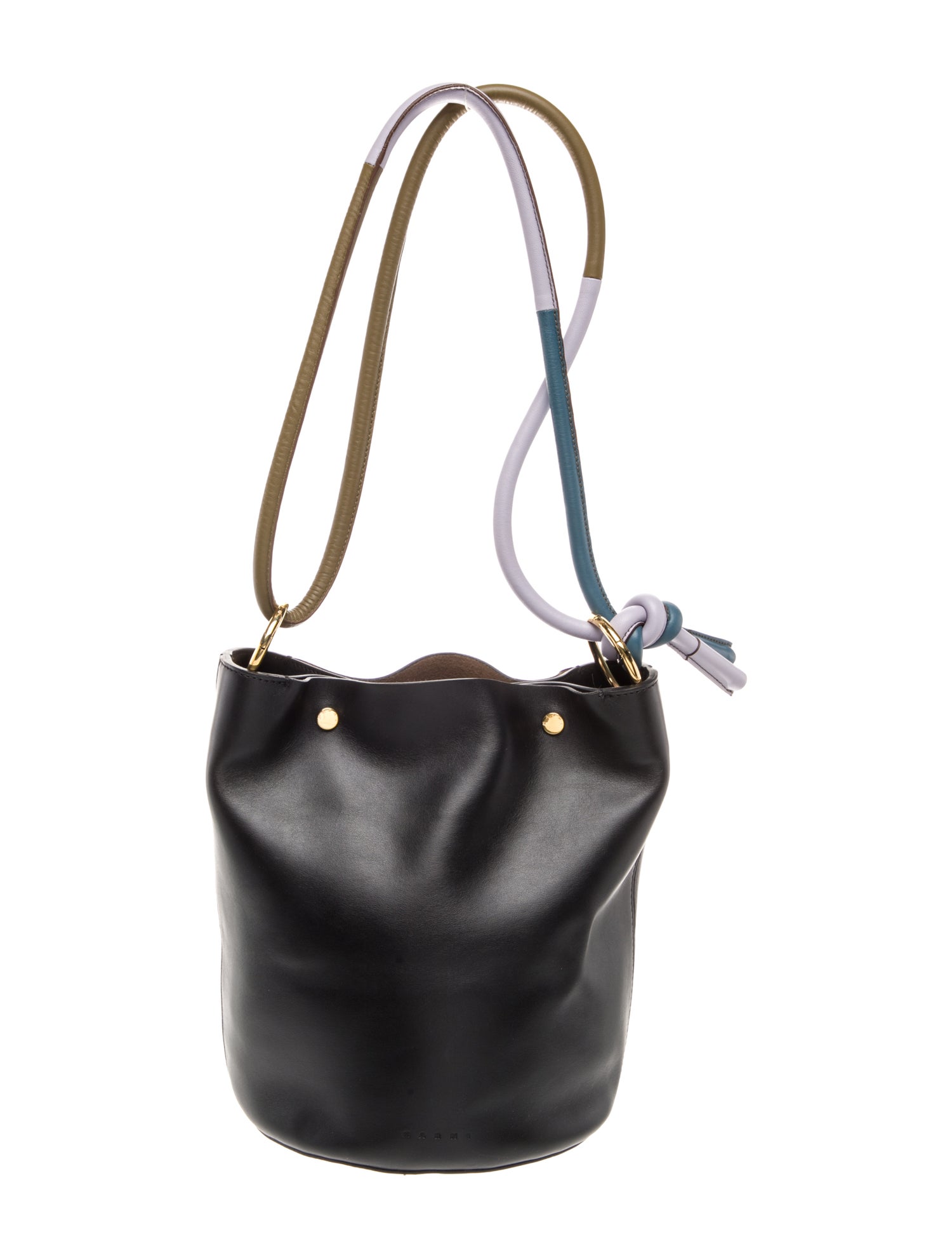 Marni Leather Bucket Bag