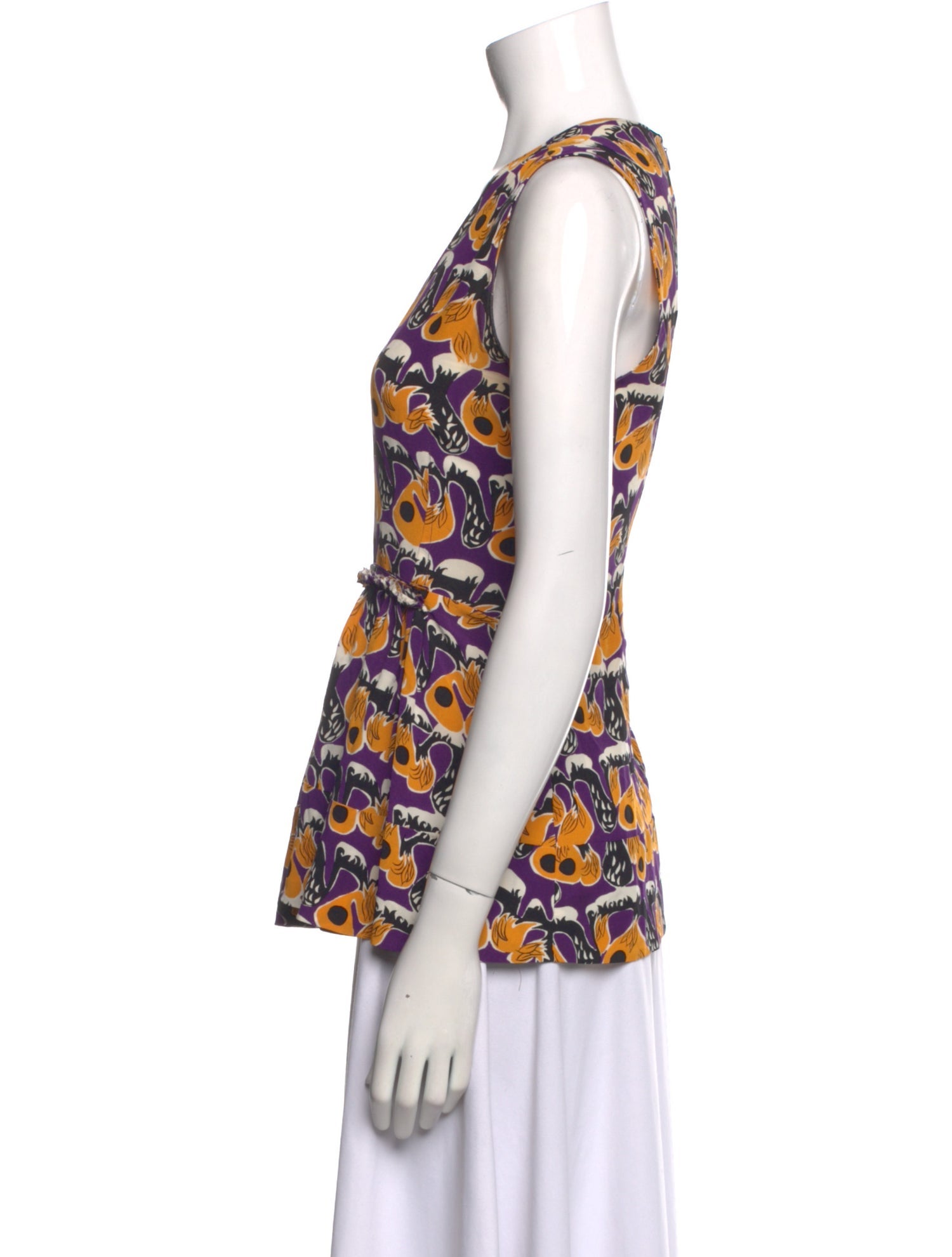 Marni Silk Printed Top