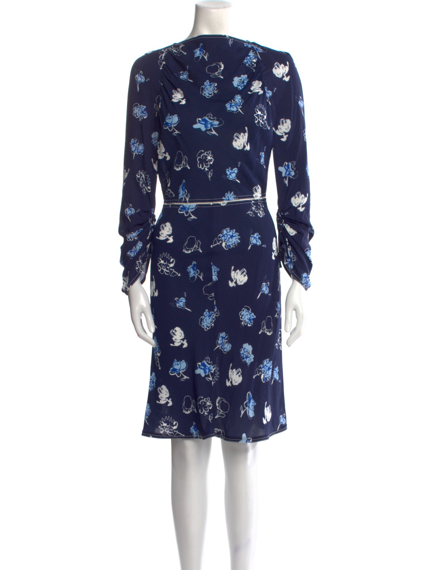 Marni Floral Print Mini Dress