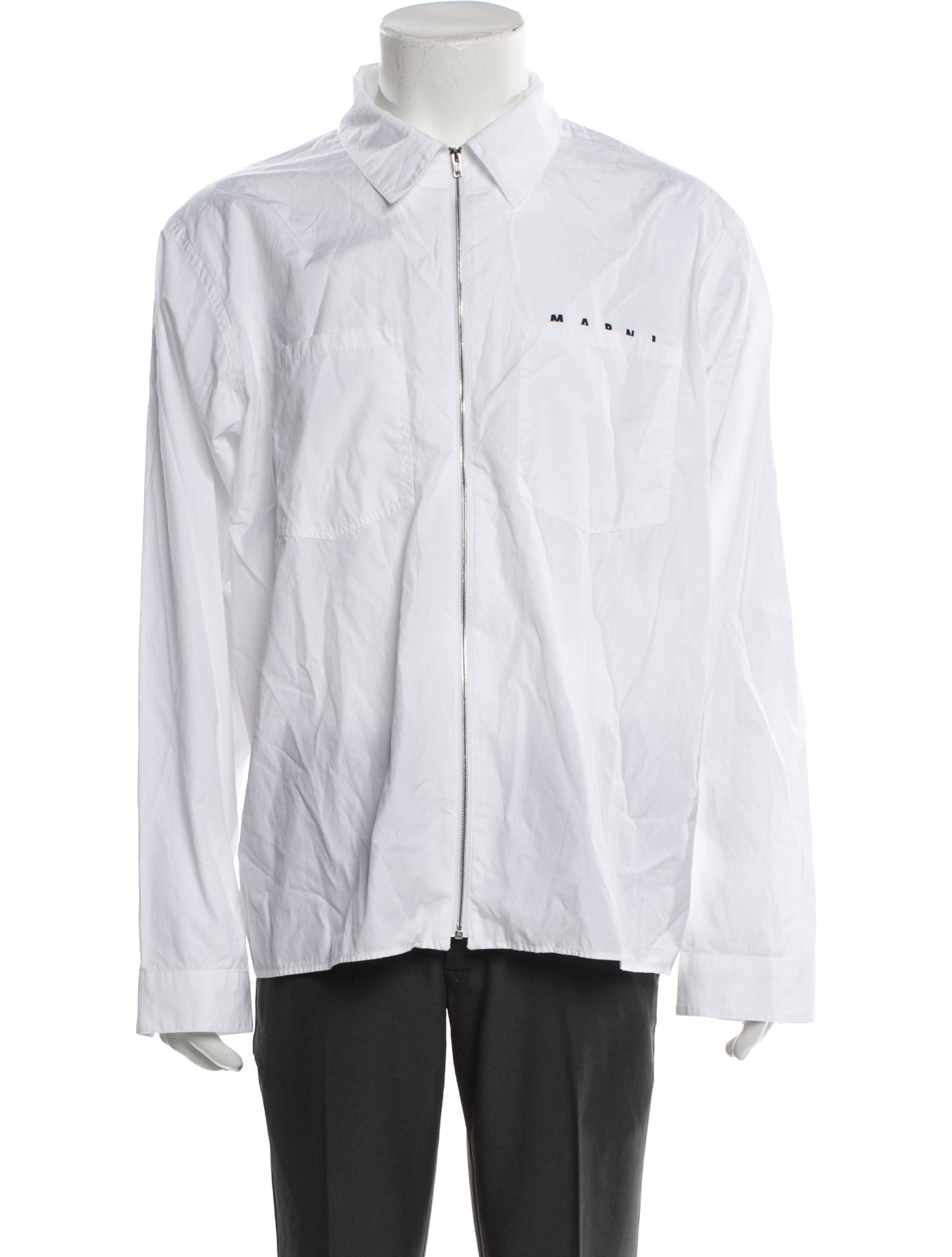 Marni Graphic Print Long Sleeve Shirt