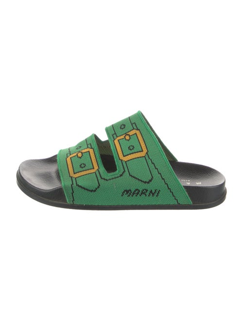 Marni Printed Cutout Accent Slides