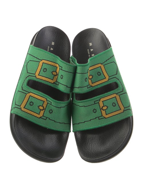 Marni Printed Cutout Accent Slides