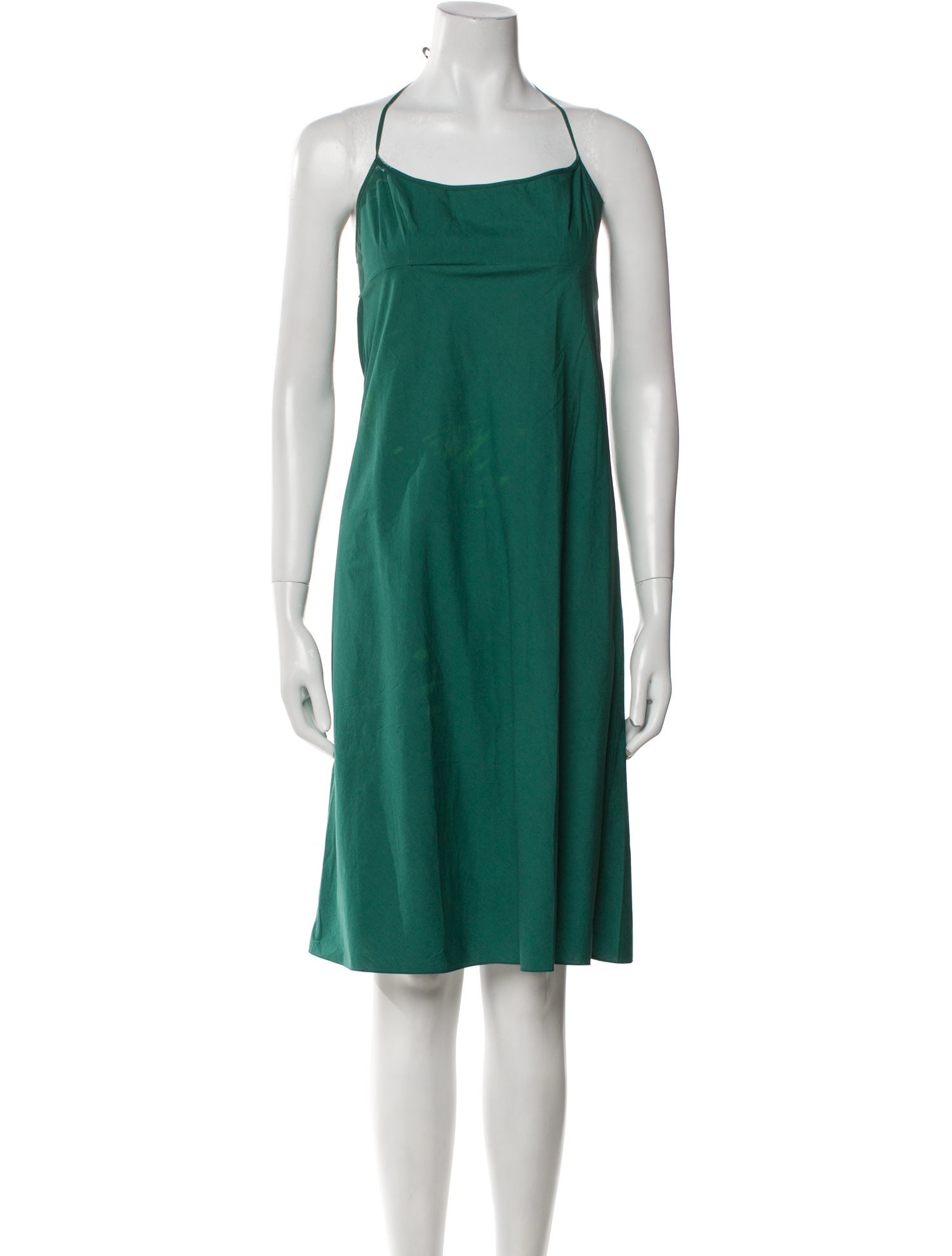 Marni Square Neckline Midi Length Dress