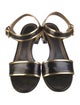 Marni Leather Colorblock Pattern Sandals